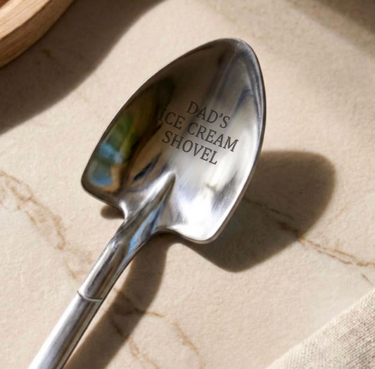 Personalized Ice Cream Stainless Steel Spoon