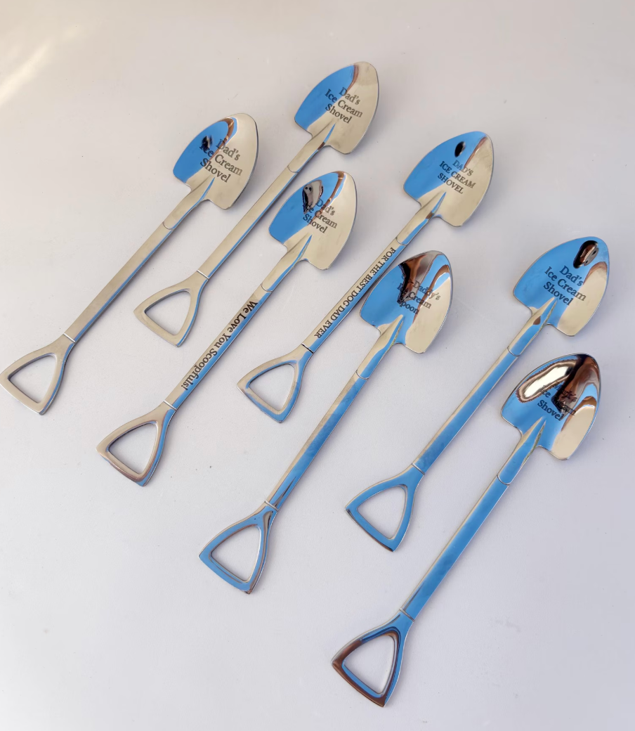 Personalized Ice Cream Stainless Steel Spoon