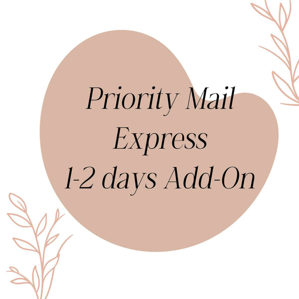 Priority Mail Express Shipping 1 - 2 Days — BeyondBraveStudio— Select Your Item from Drop Down Menu