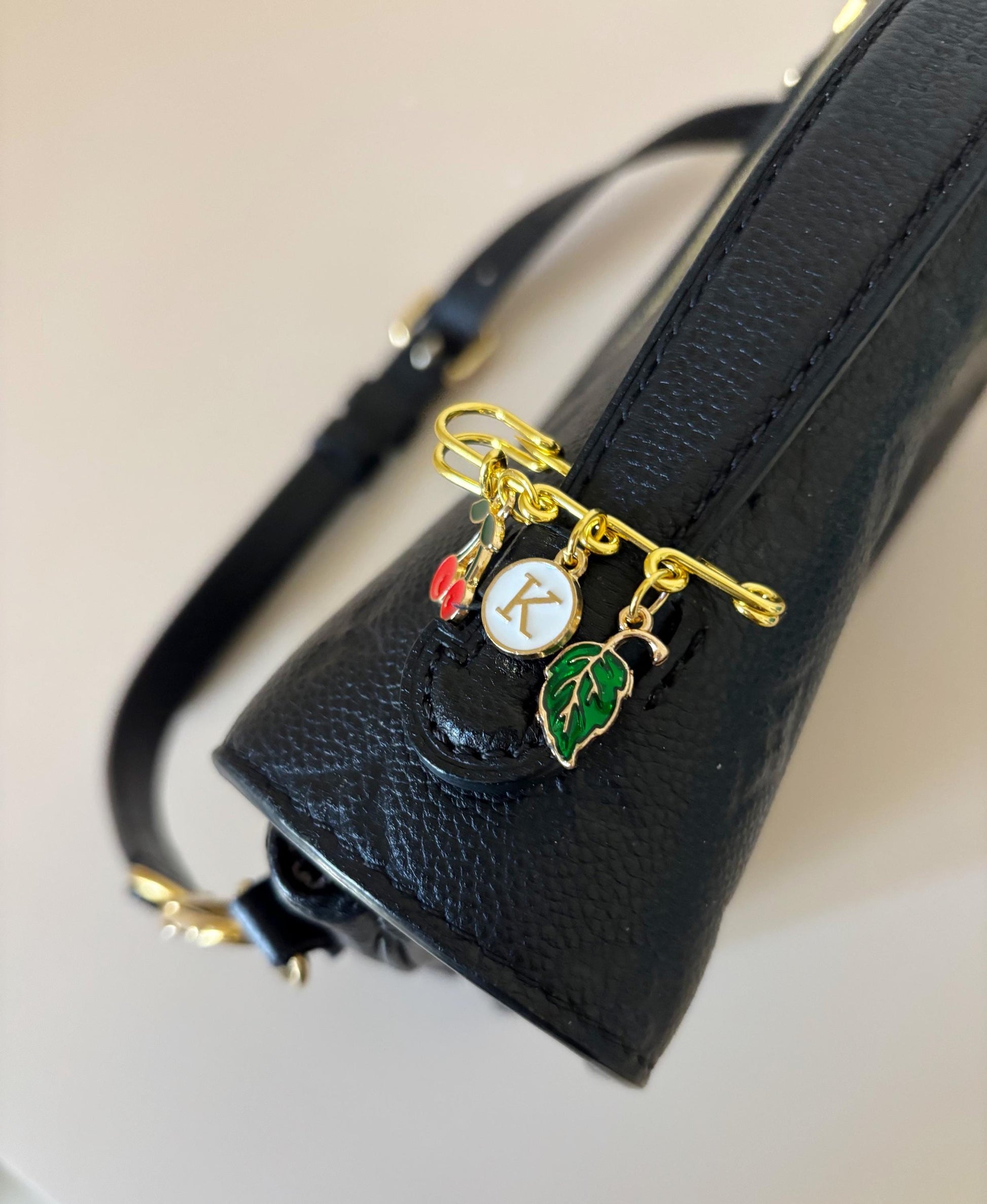 Personalized Cherry Purse Hand Bag Charm for Purse Keychain Shes the Cherry On Top Custom Purse Coquette Bag Charm Bag Accessory for Her