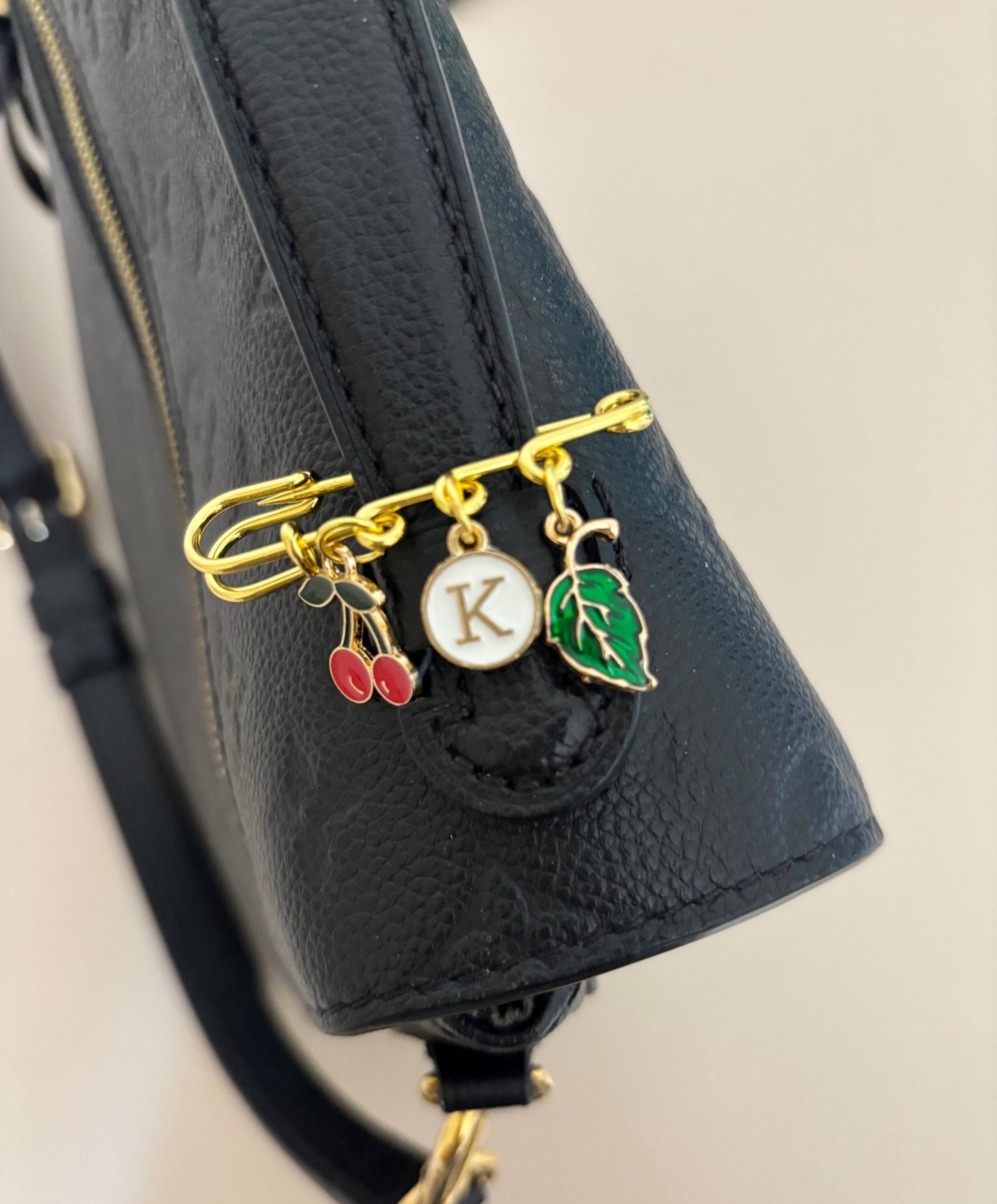 Personalized Cherry Purse Hand Bag Charm for Purse Keychain Shes the Cherry On Top Custom Purse Coquette Bag Charm Bag Accessory for Her