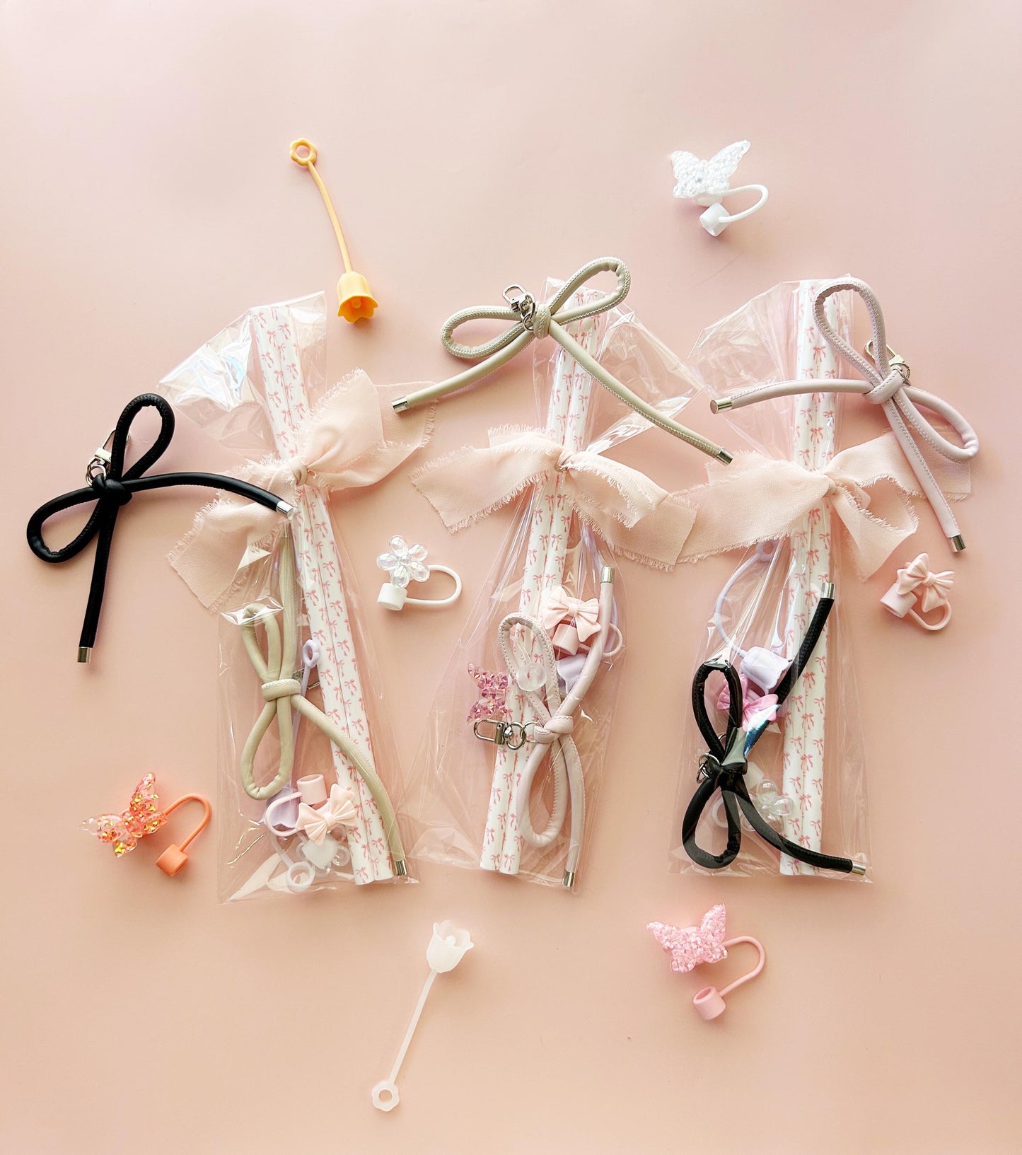 Coquette Bow Party Favor Goody Bag for 10 Year Old Birthday Guest Favor Preppy Girl Teen Favor Gift for Christmas Stocking Stuffer for Teen