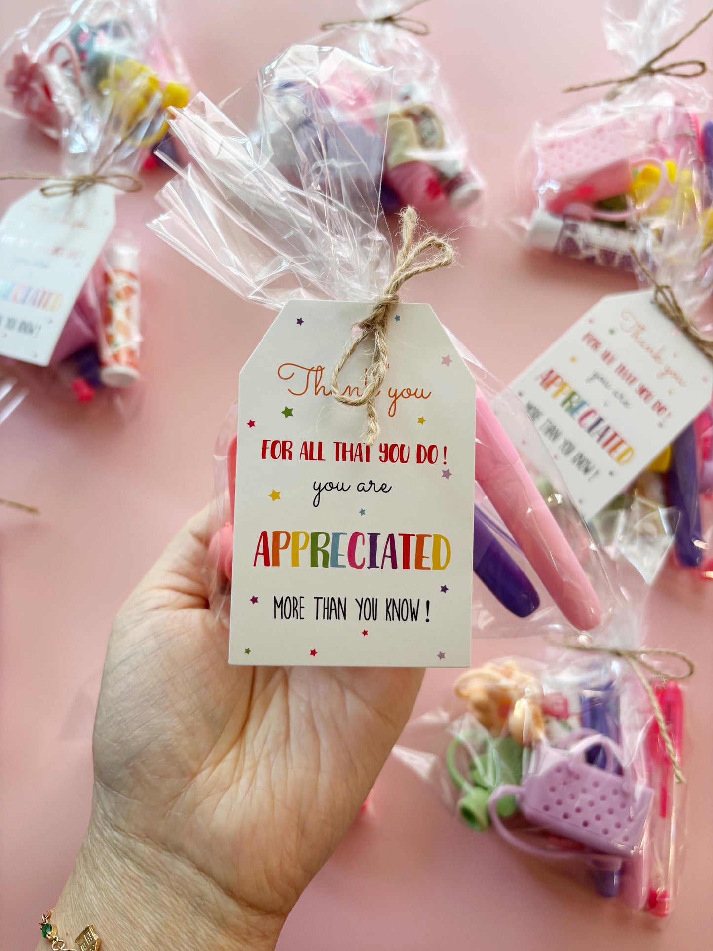 Teacher Appreciation Gift for Back to School Bulk Teacher Classroom Favor Gift for Student Preschool Teacher Thank You Gift Basket Idea