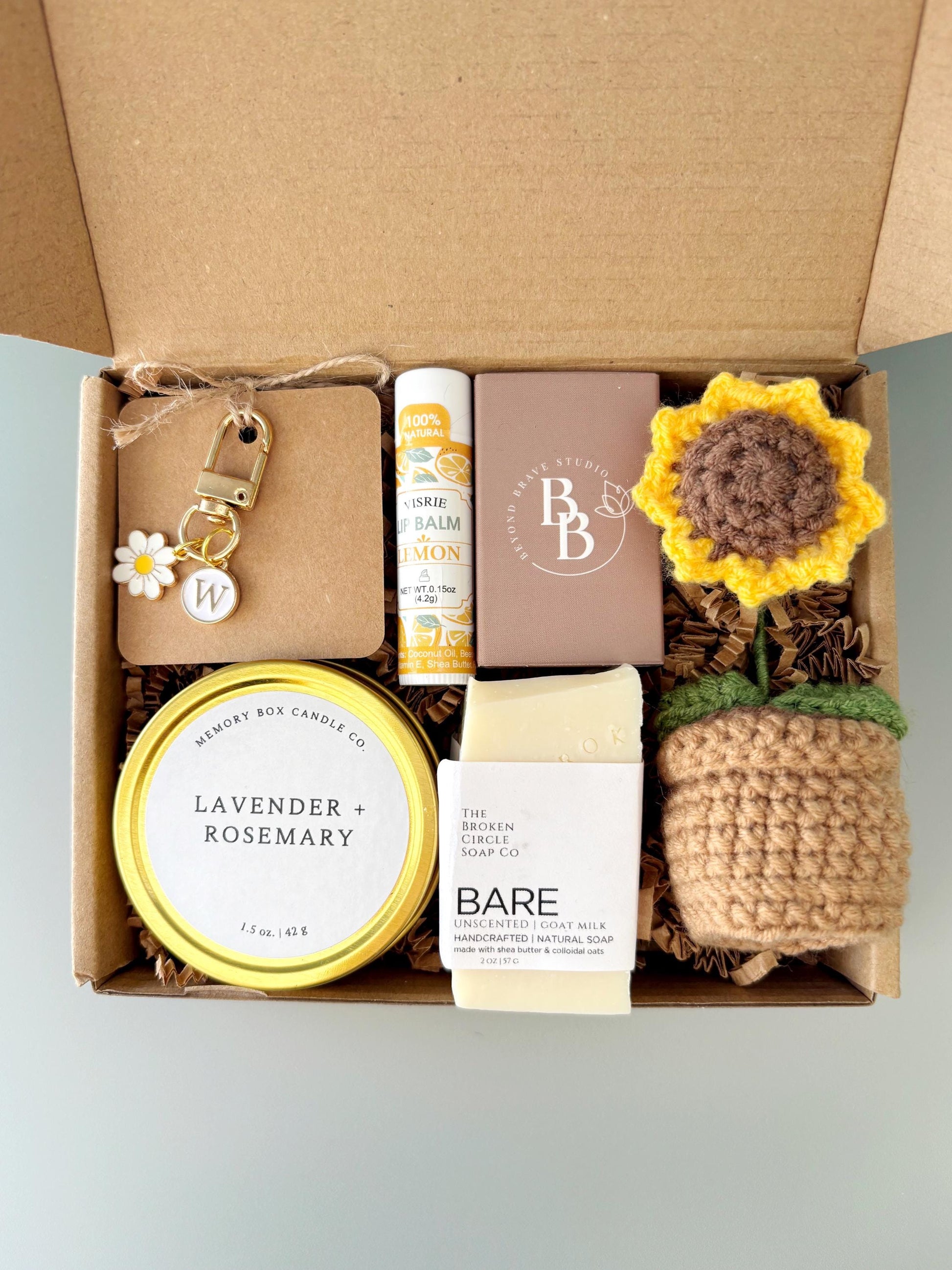 Sending Hugs and Sunshine Gift Box Care Package Thinking of You Cheer Up Encouragement Self Care Get Well Soon Stress Relief Comfort Gift