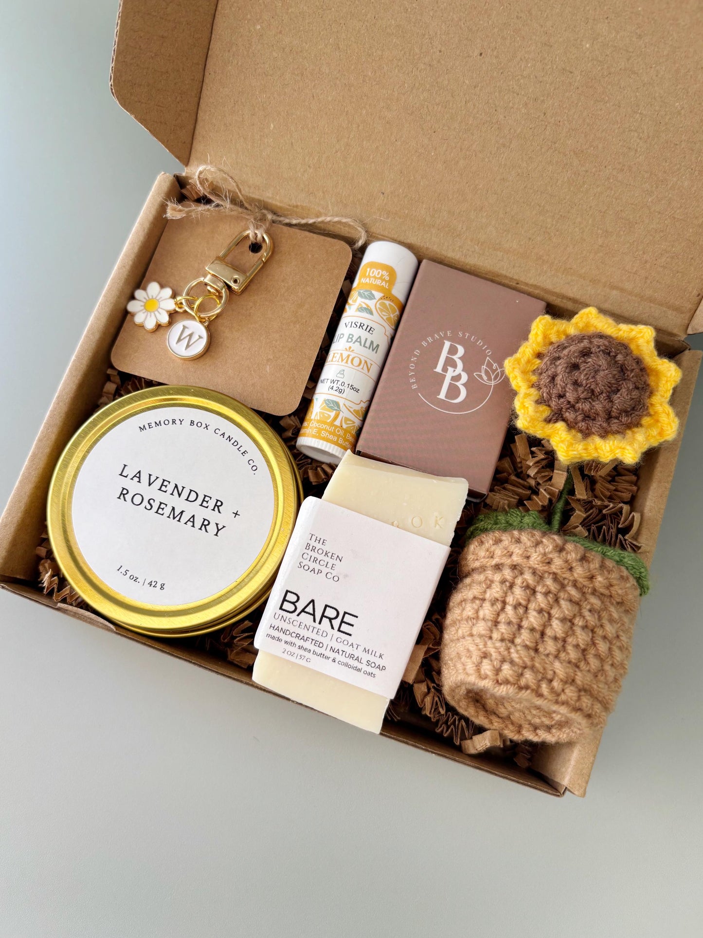 Sunshine Gift Box Cheer Up Care Package Hygge Comfort Cozy Surprise Happiness Mail Delivery Present Teacher Appreciation Set Encouragement