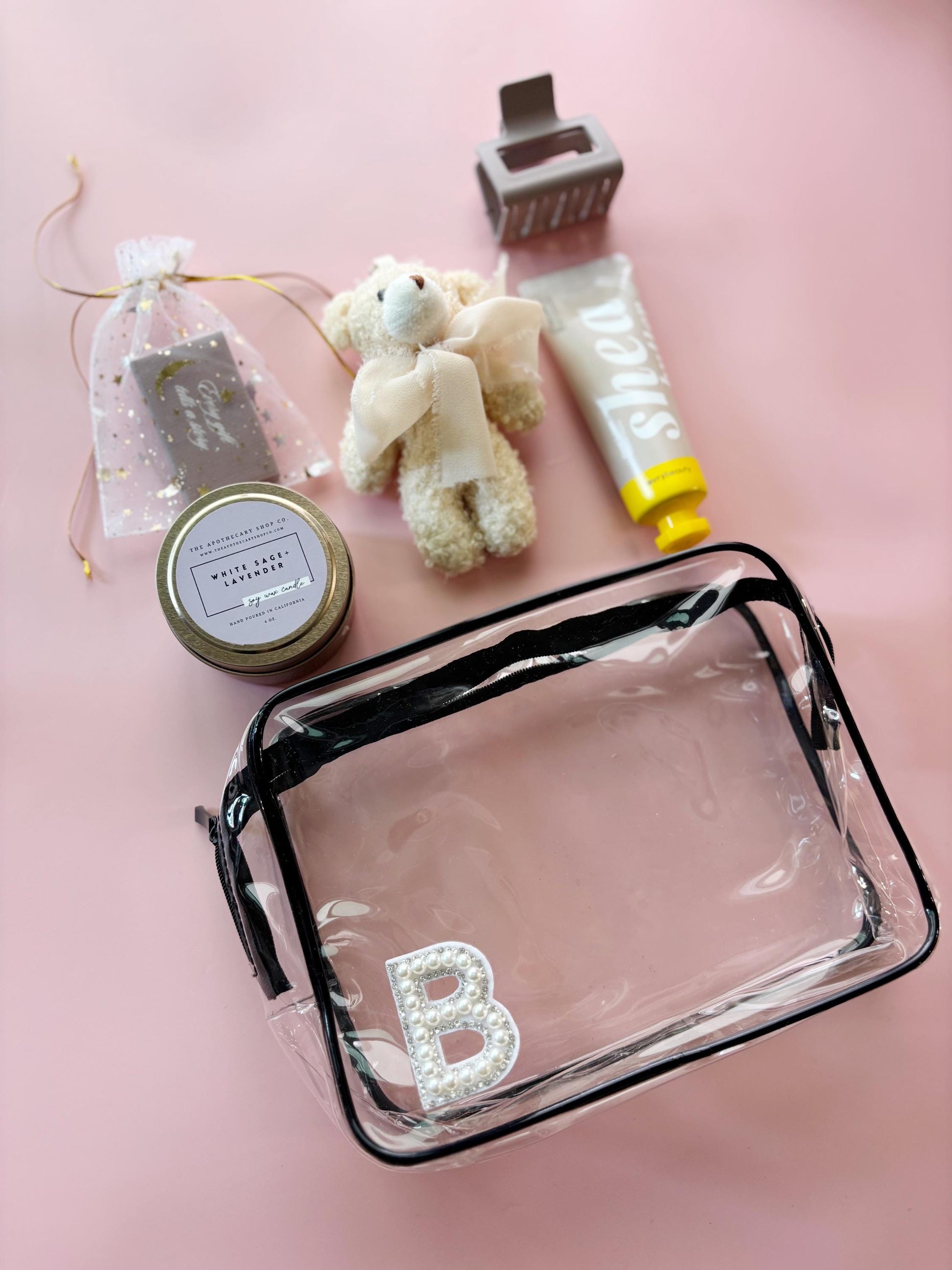 Personalized Holiday Gift for Teen Daughter Spa Make up Bag for Granddaughter Stocking Stuffer Gift for 12 Year Old Birthday Spa Party Favor