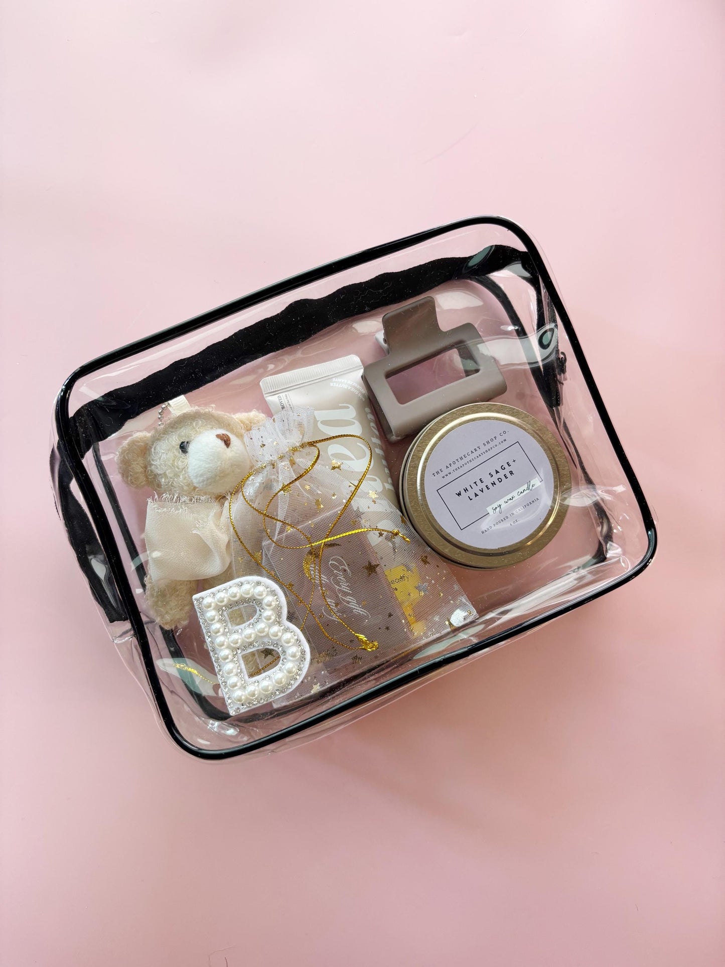 Personalized Holiday Gift for Teen Daughter Spa Make up Bag for Granddaughter Stocking Stuffer Gift for 12 Year Old Birthday Spa Party Favor