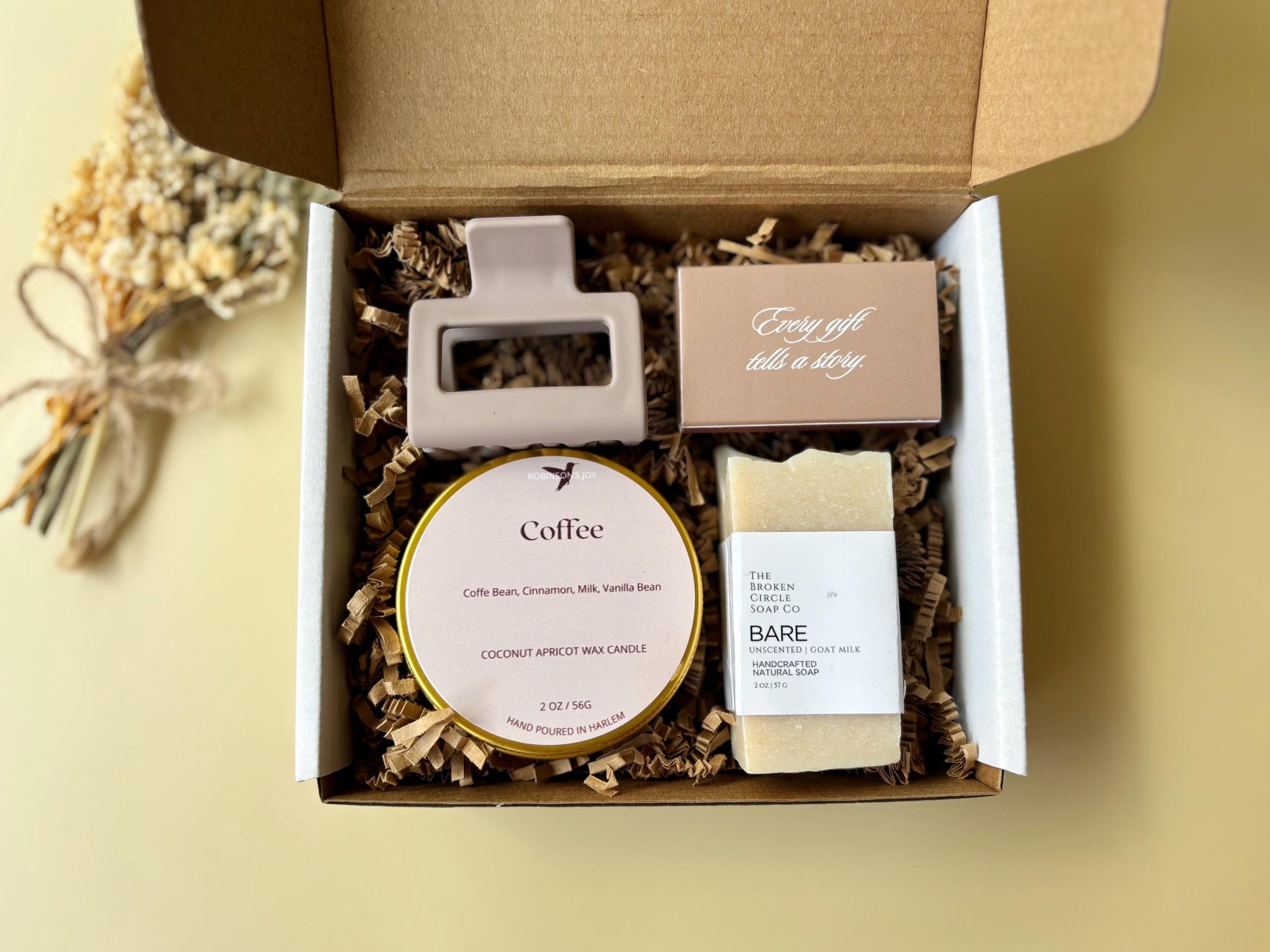 Cozy hygge autumn spa giftset fall relaxation kit basket sweater weather fall birthday gift hostess giftbox for sending hugs and sunshine