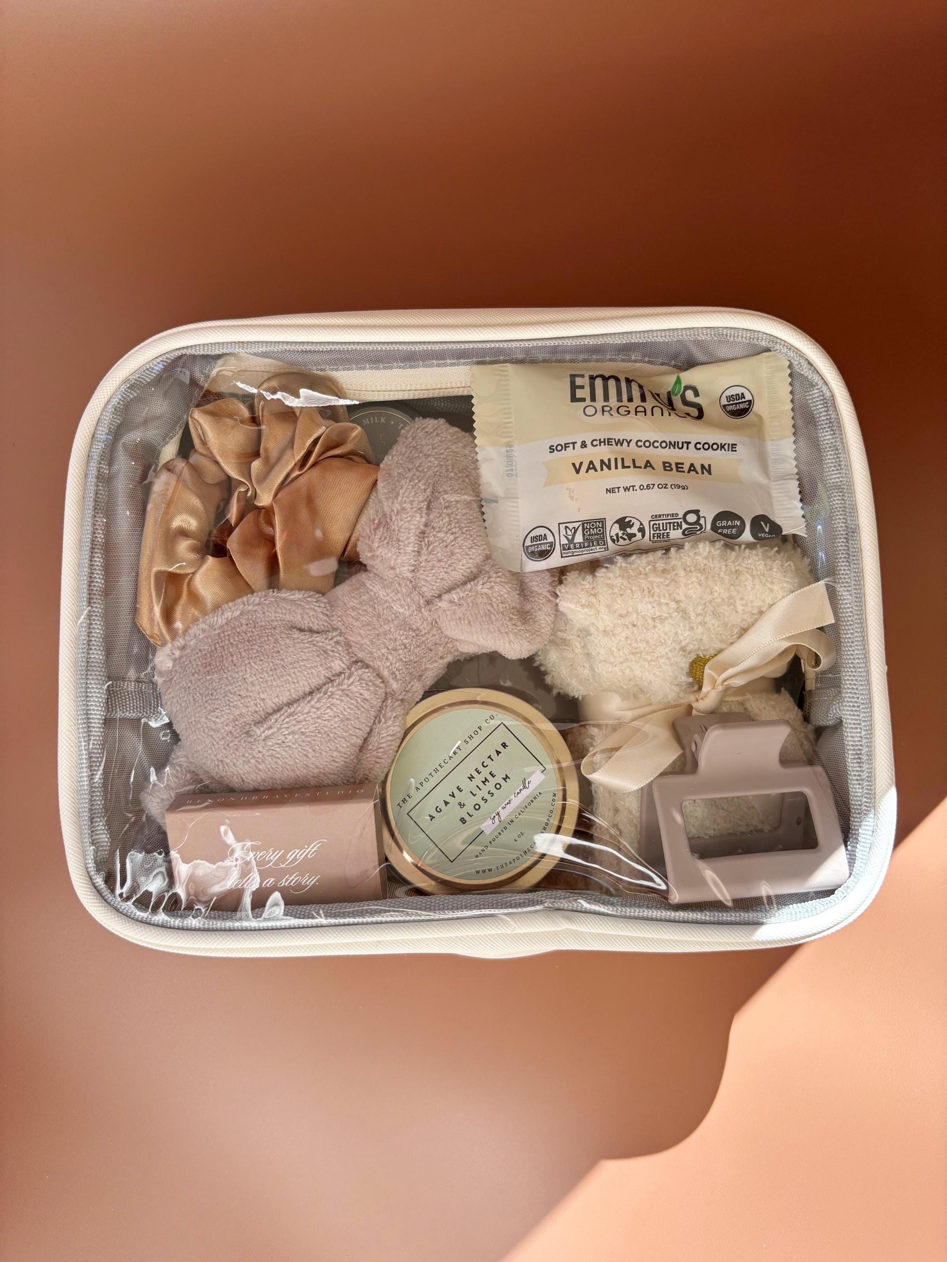 Selfcare Gift Box Spa Kit Beauty Care Package Set Relaxation Basket Collection Makeup Bag Travel Accessory Wellness Item Birthday Present