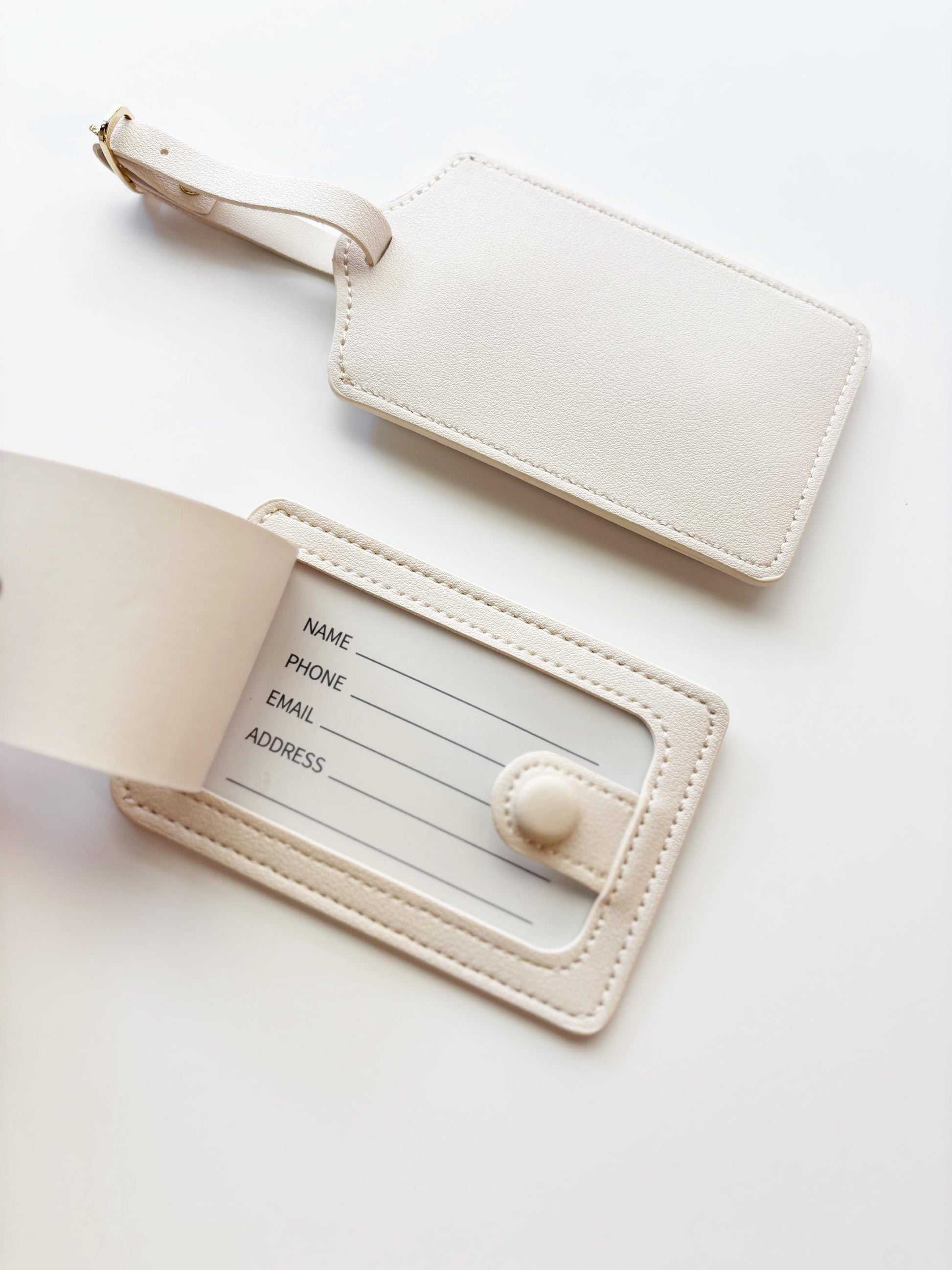 Personalized Luggage Tag Suitcase Bag Tag Gift for Vacation Travel Embossed Monogram Family Matching Carry-on Duffel Bag Name Tag for Team