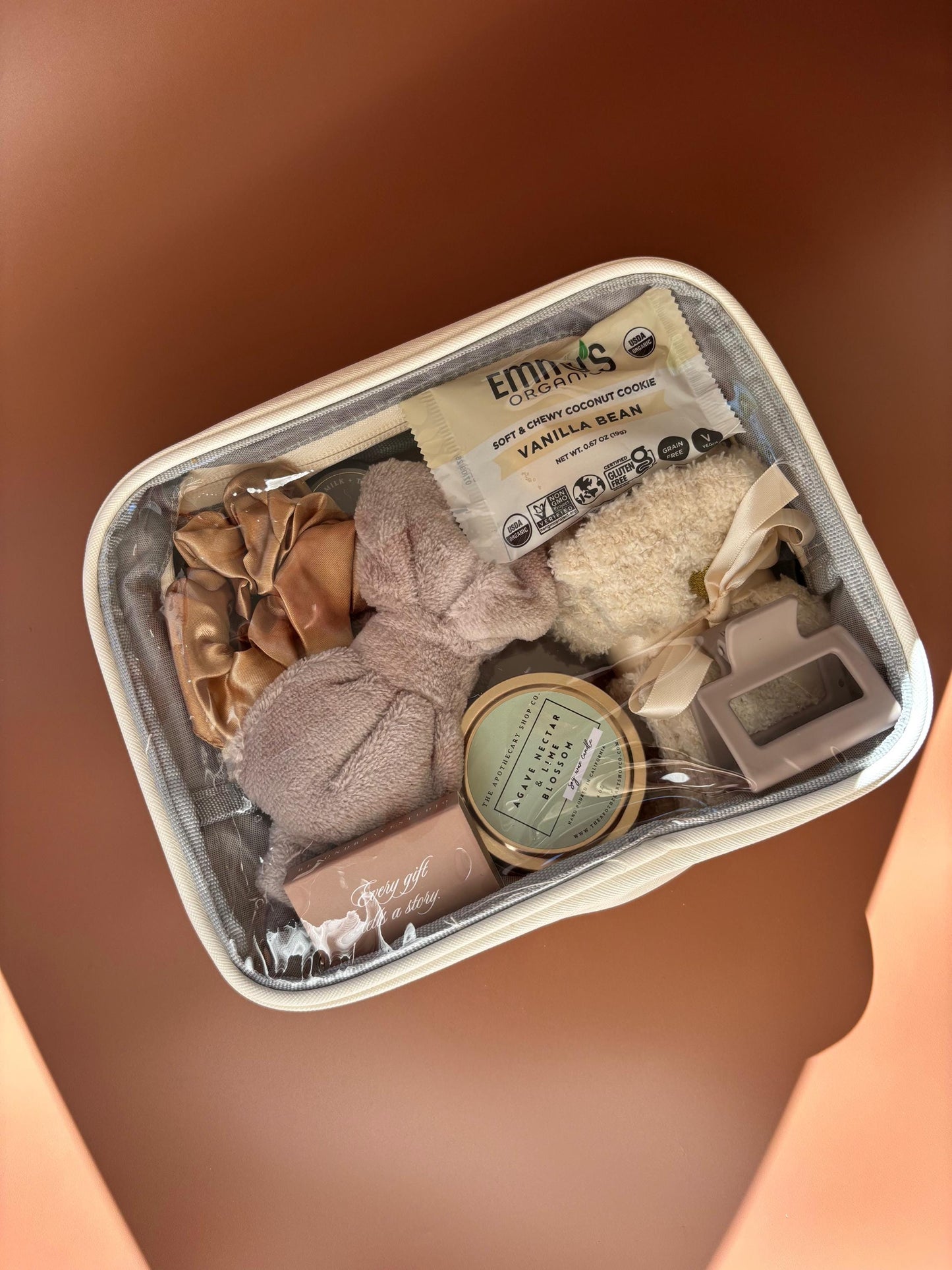 Selfcare Gift Box Spa Kit Beauty Care Package Set Relaxation Basket Collection Makeup Bag Travel Accessory Wellness Item Birthday Present