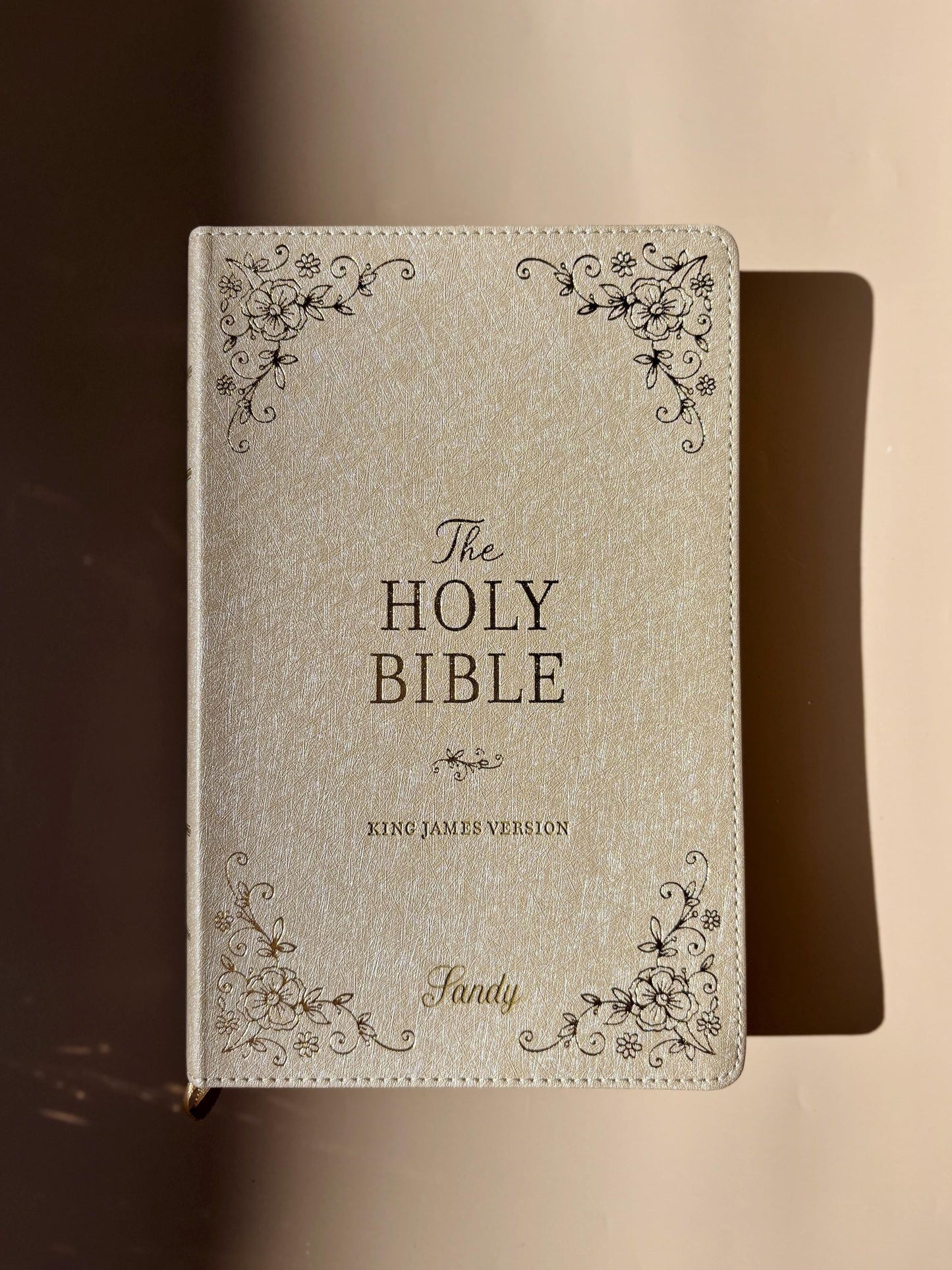 Personalized KJV Bible for Women Custom Holy Bible Gift Engraved First Christian Bible for Her Baptism Gift Devotional & Study Bible