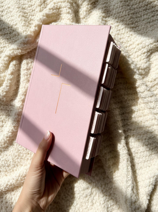 Pink NIV Tabbed Bible for Christian Women Tabbed Bible Gift for Bible Study Gift for Daughter Faith Scripture Gift for Devotional Christian