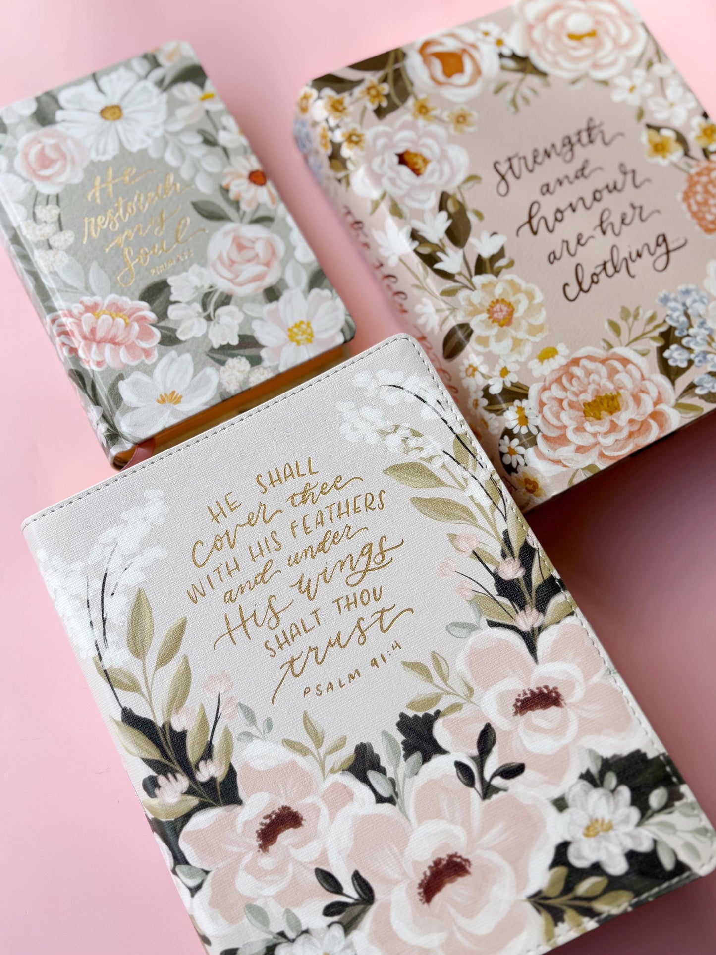 Pink Floral Tabbed Bible Gift for Christian Women First New Holy Bible Study Gift for Daughter Baptism Devotional Gift for Christian Mom