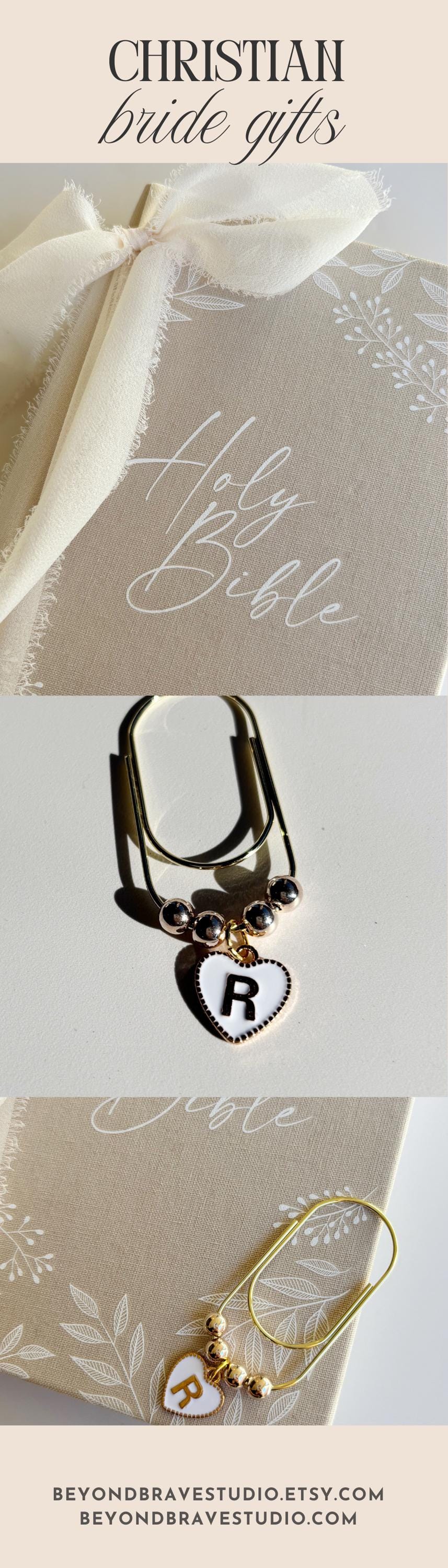 Personalized NIV Holy Bible for Wedding Couple Newly Engaged Gift Custom Compact Bridal Bible Gift for Wedding Ceremony Keepsake Bride Gift