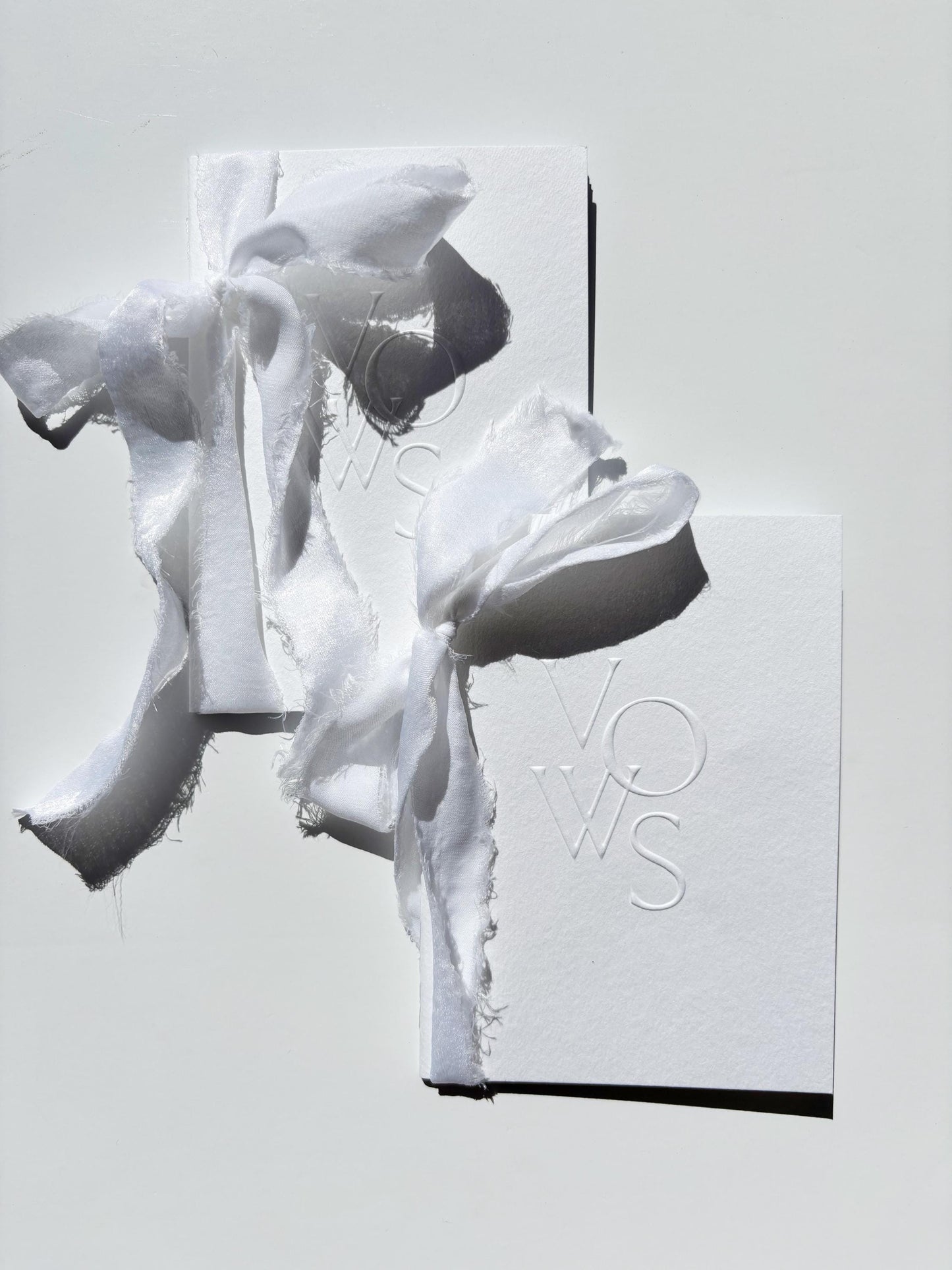 Embossed Elegant Vow Book Set for Couple Engagement Gift For Classic Beach Wedding Ceremony Personalized Gender Neutral Custom Vow Booklet
