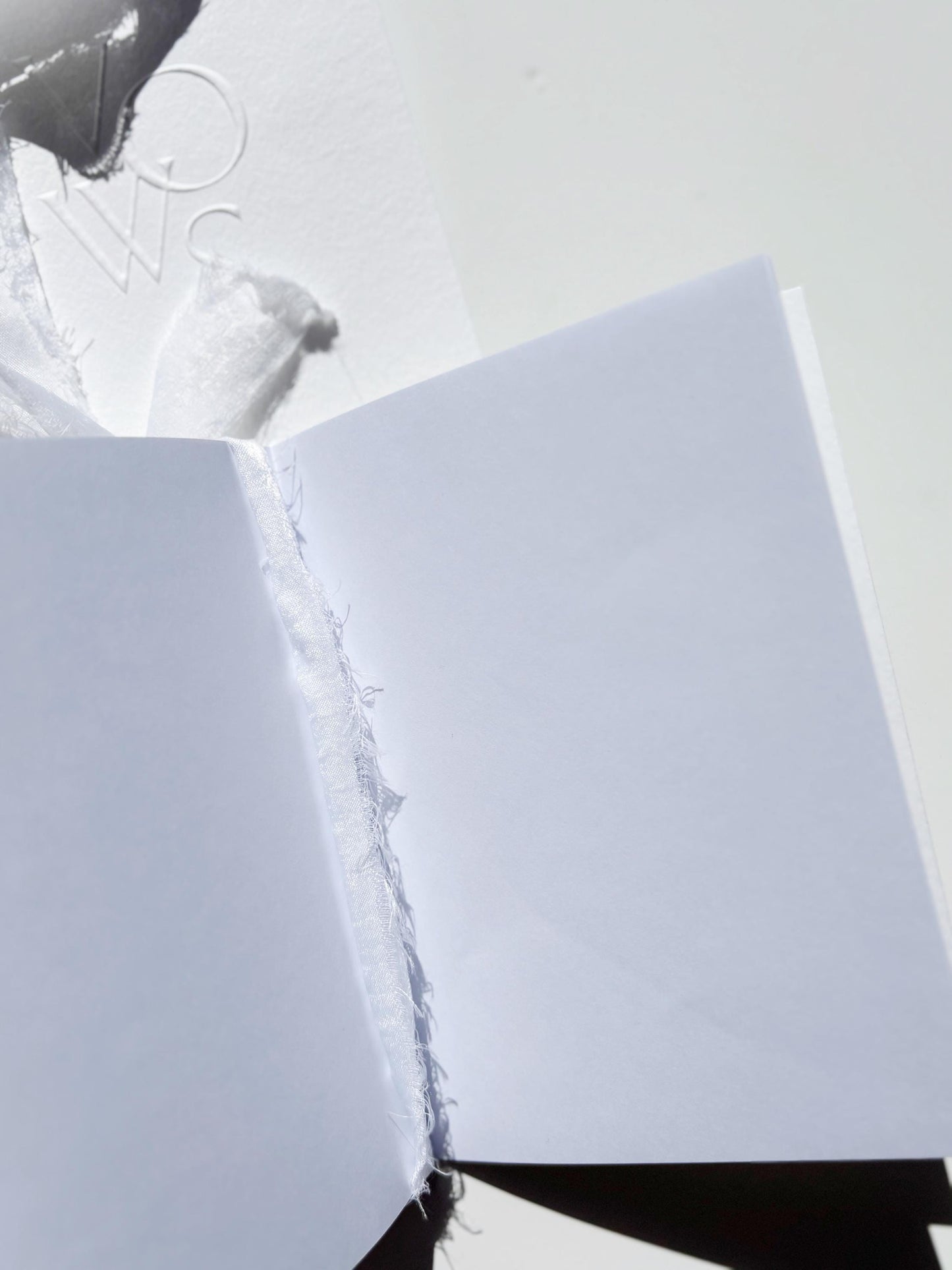 Embossed Elegant Vow Book Set for Couple Engagement Gift For Classic Beach Wedding Ceremony Personalized Gender Neutral Custom Vow Booklet