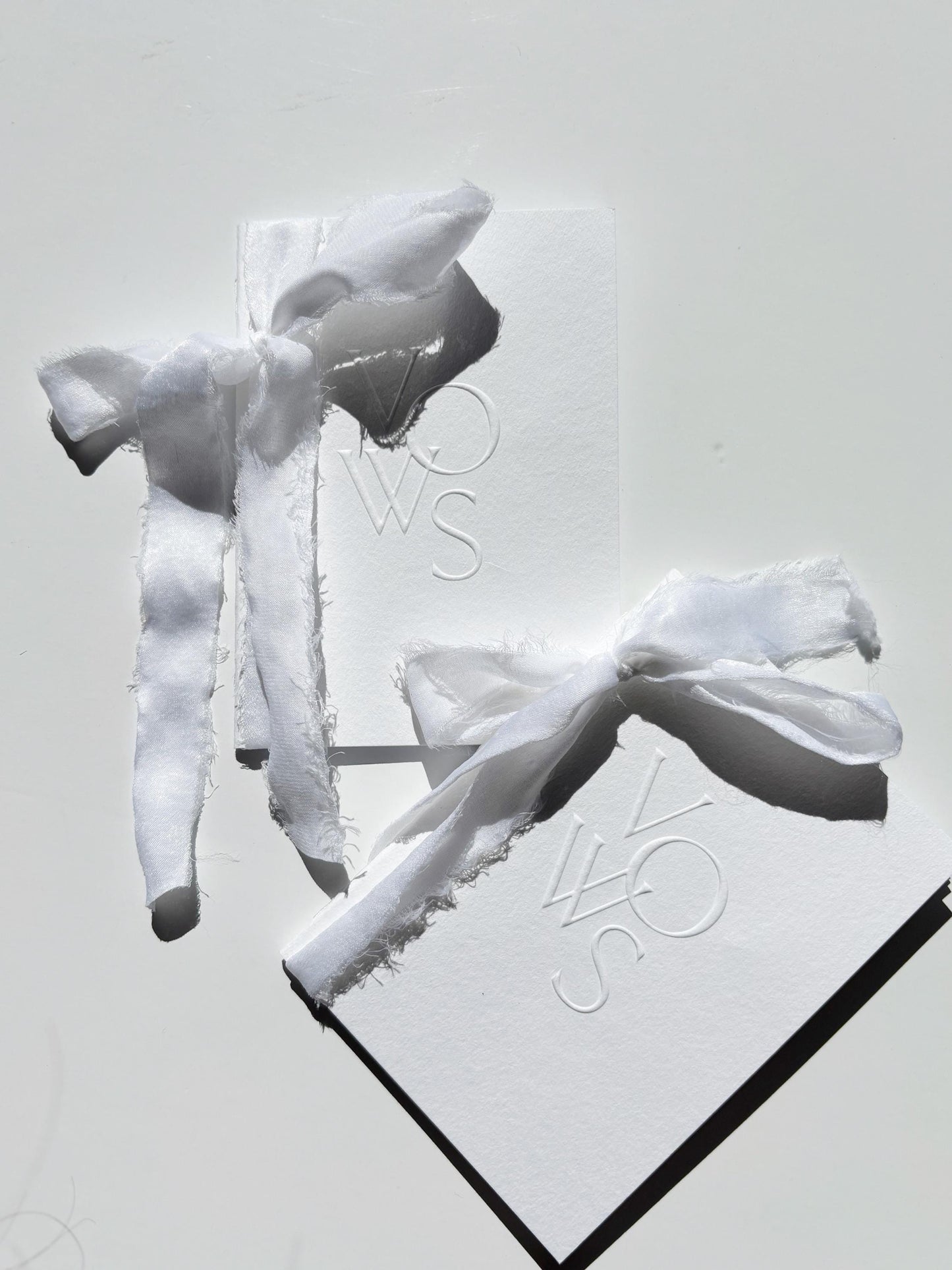 Embossed Elegant Vow Book Set for Couple Engagement Gift For Classic Beach Wedding Ceremony Personalized Gender Neutral Custom Vow Booklet
