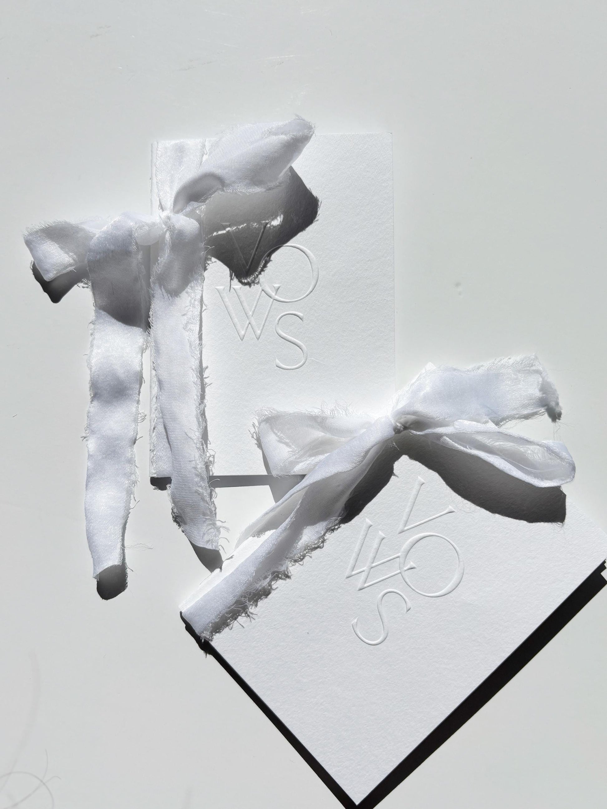 Embossed Elegant Vow Book Set for Couple Engagement Gift For Classic Beach Wedding Ceremony Personalized Gender Neutral Custom Vow Booklet