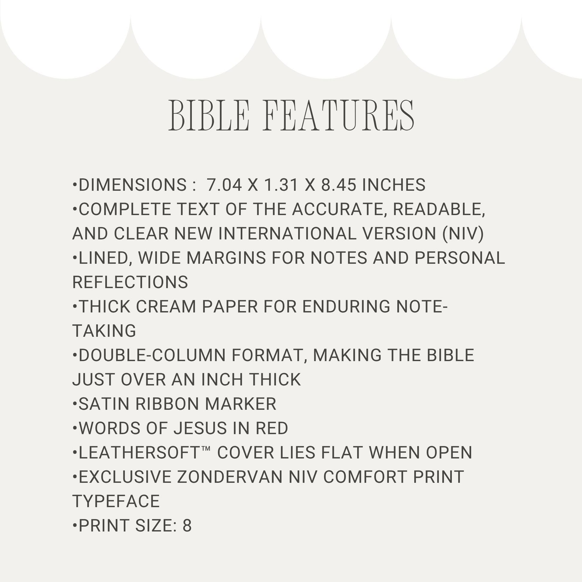 Personalized NIV Note Taking Holy Bible Beginner First Bible Study Custom Gift for Christian Son Daughter Engraved NIV Bible Holiday Gift