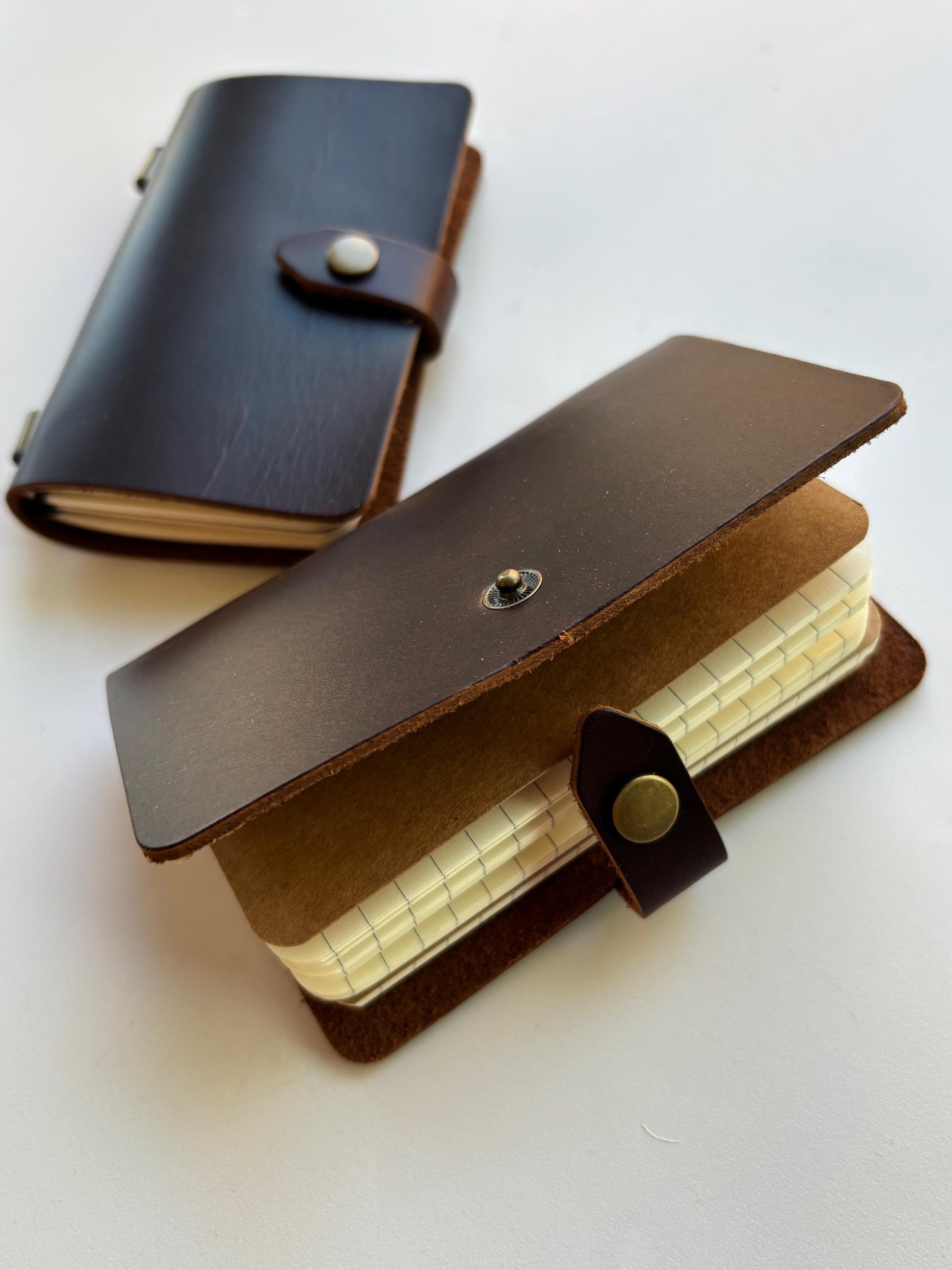 Personalized Leather Notebook for Dad Engraved Leather Journal Gift for Grandpa Birthday Unique Gift Idea Custom Father Day Sentimental Gift