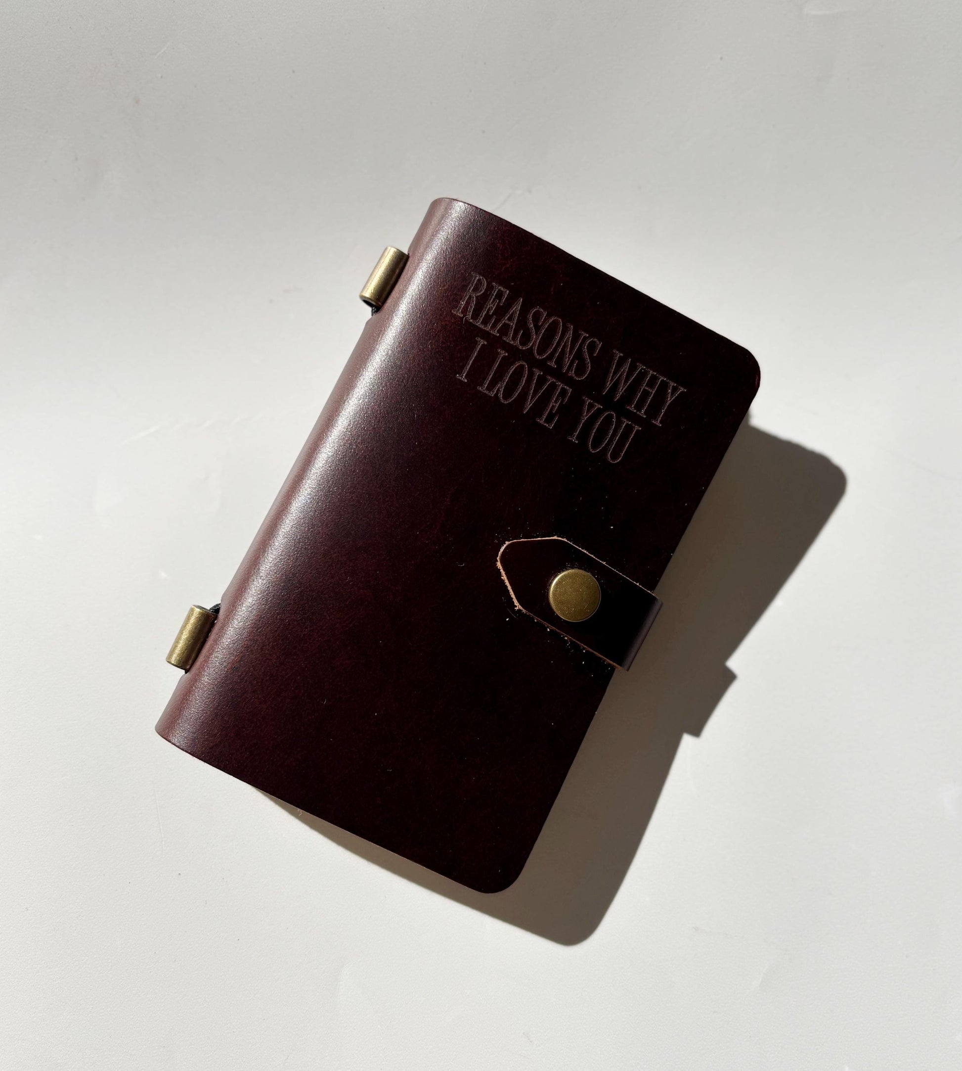 Personalized Leather Notebook for Dad Engraved Leather Journal Gift for Grandpa Birthday Unique Gift Idea Custom Father Day Sentimental Gift