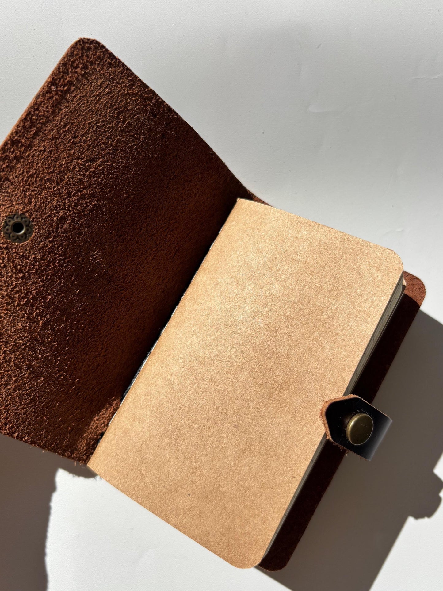Personalized Leather Notebook for Dad Engraved Leather Journal Gift for Grandpa Birthday Unique Gift Idea Custom Father Day Sentimental Gift