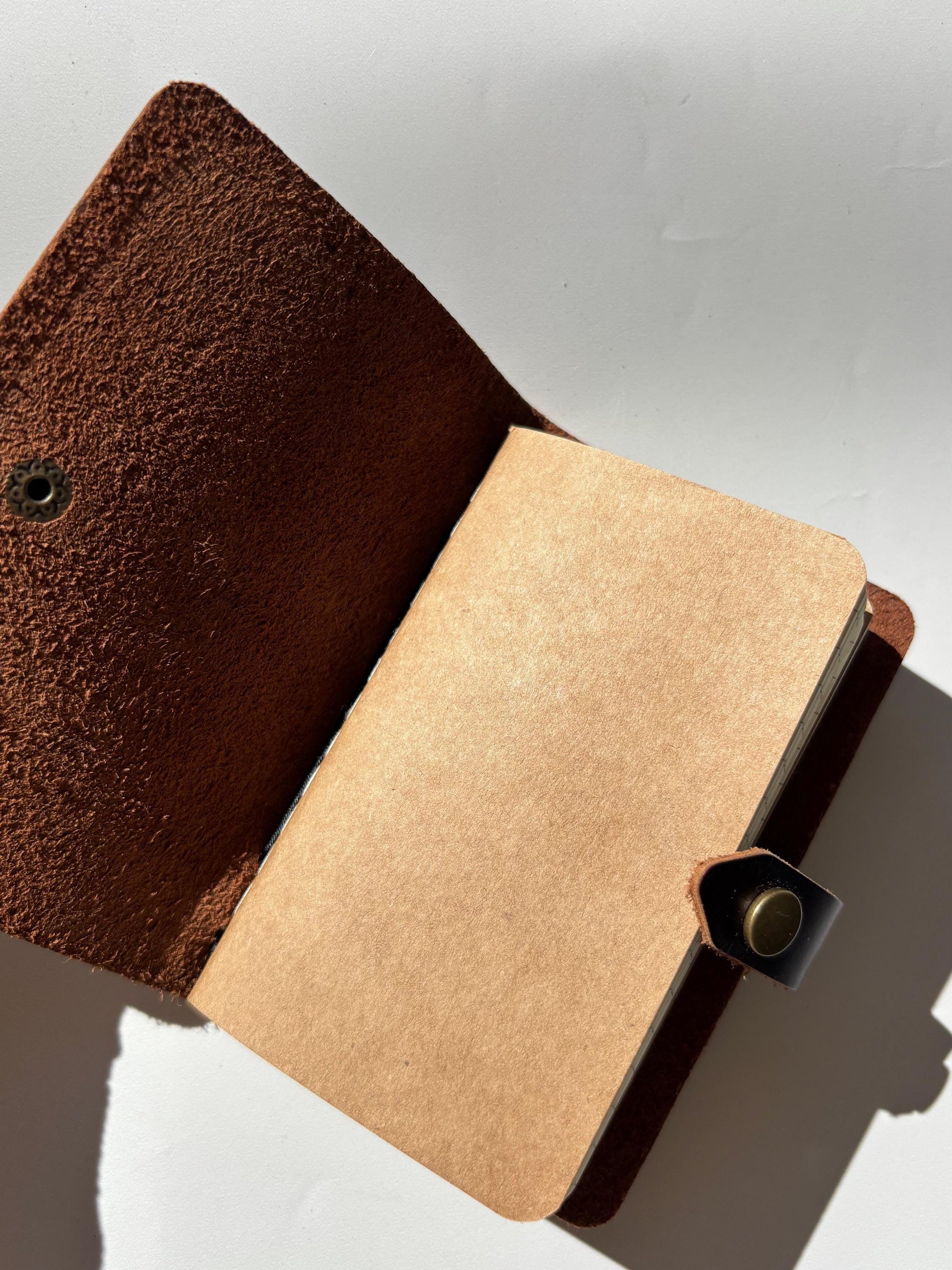 Personalized Leather Notebook for Dad Engraved Leather Journal Gift for Grandpa Birthday Unique Gift Idea Custom Father Day Sentimental Gift