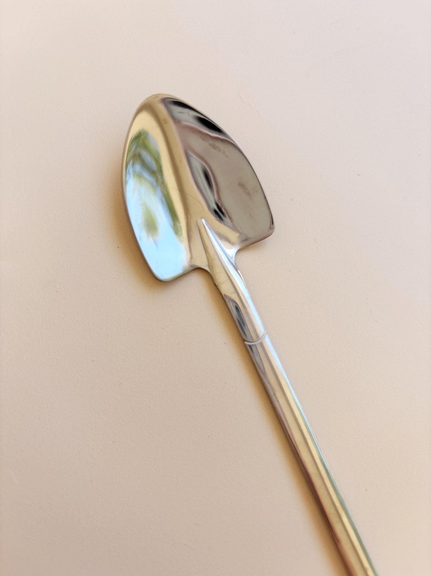 Personalized Ice Cream Grandpa Spoon Engraved Stainless Steel Dessert Shovel Spoon Unique Gift for Dad Fathers Day Sentimental Gift Idea