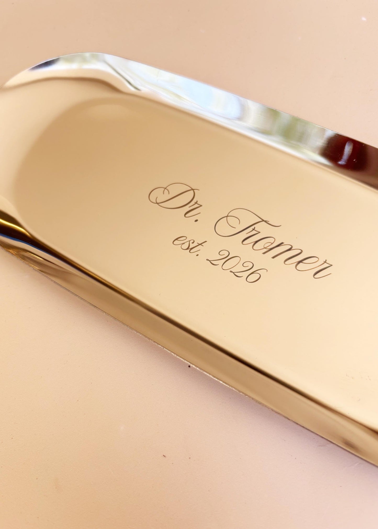 Personalized Engraved Jewelry Dish Gift for Doctorate Degree PhD New Doctor Appreciation Gift for Office Custom Job Promotion Gift for Grad