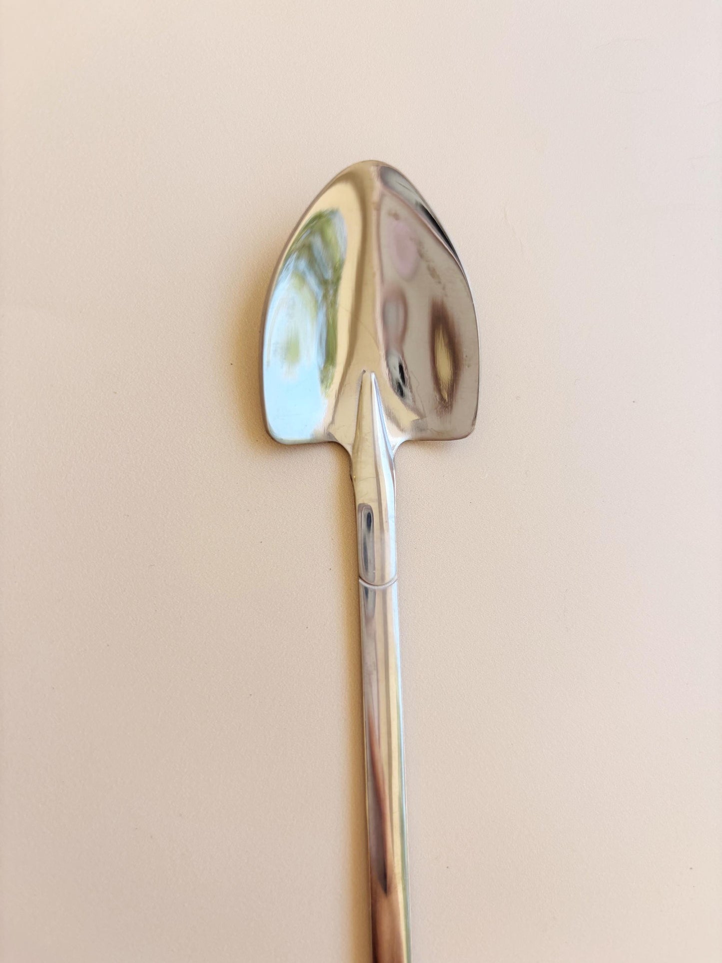 Personalized Ice Cream Grandpa Spoon Engraved Stainless Steel Dessert Shovel Spoon Unique Gift for Dad Fathers Day Sentimental Gift Idea