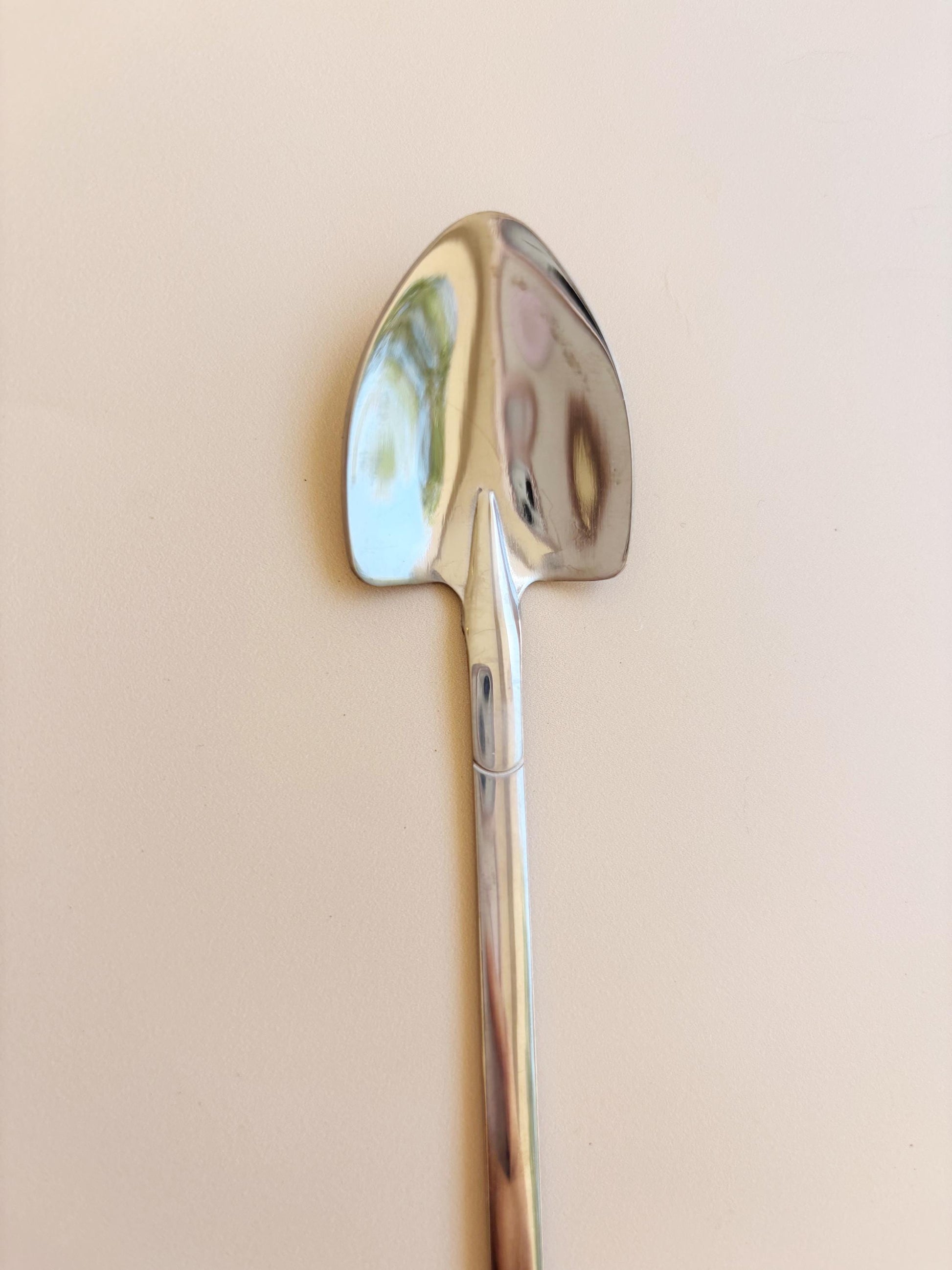 Personalized Ice Cream Grandpa Spoon Engraved Stainless Steel Dessert Shovel Spoon Unique Gift for Dad Fathers Day Sentimental Gift Idea