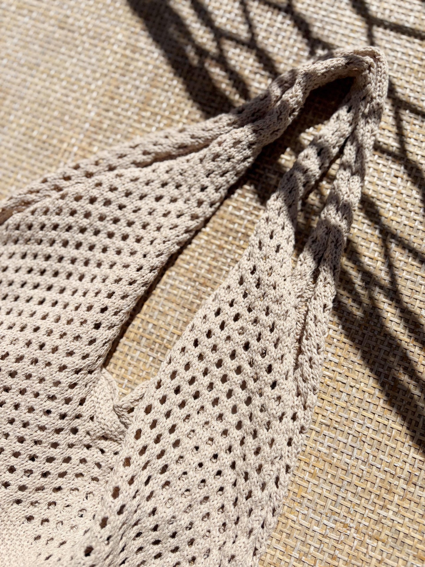 Personalized Beach Bag Summer Travel Pool Tote Custom Mesh Crochet Bag For Festival Concert Outfit Accessory Purse Swim Bag for Vacation