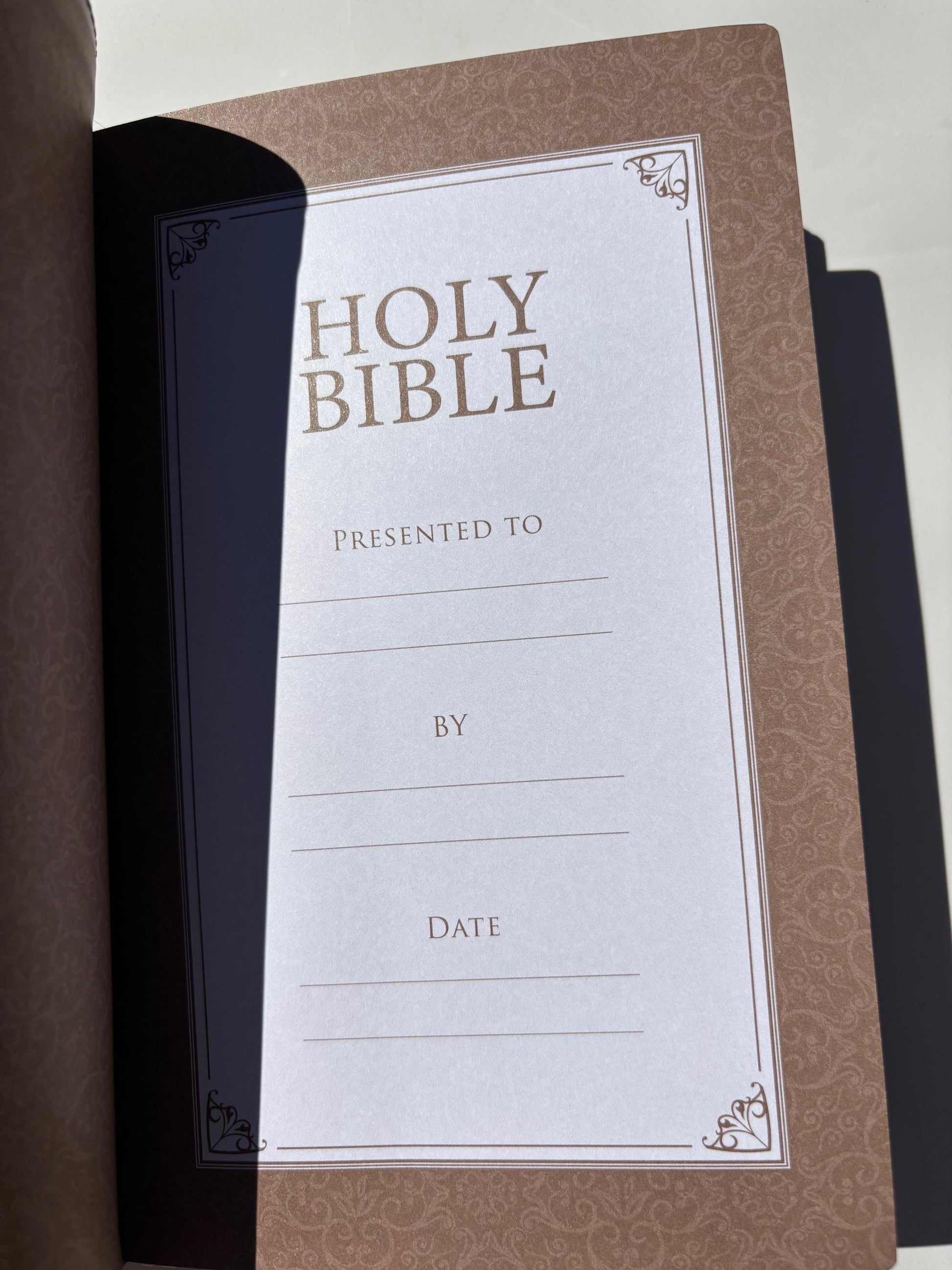 Custom KJV Bible Engraved Holy Bible Gift for Him Bible Study Gift for Christian Son Baptism Car Bible College Graduation Gift for Pastor