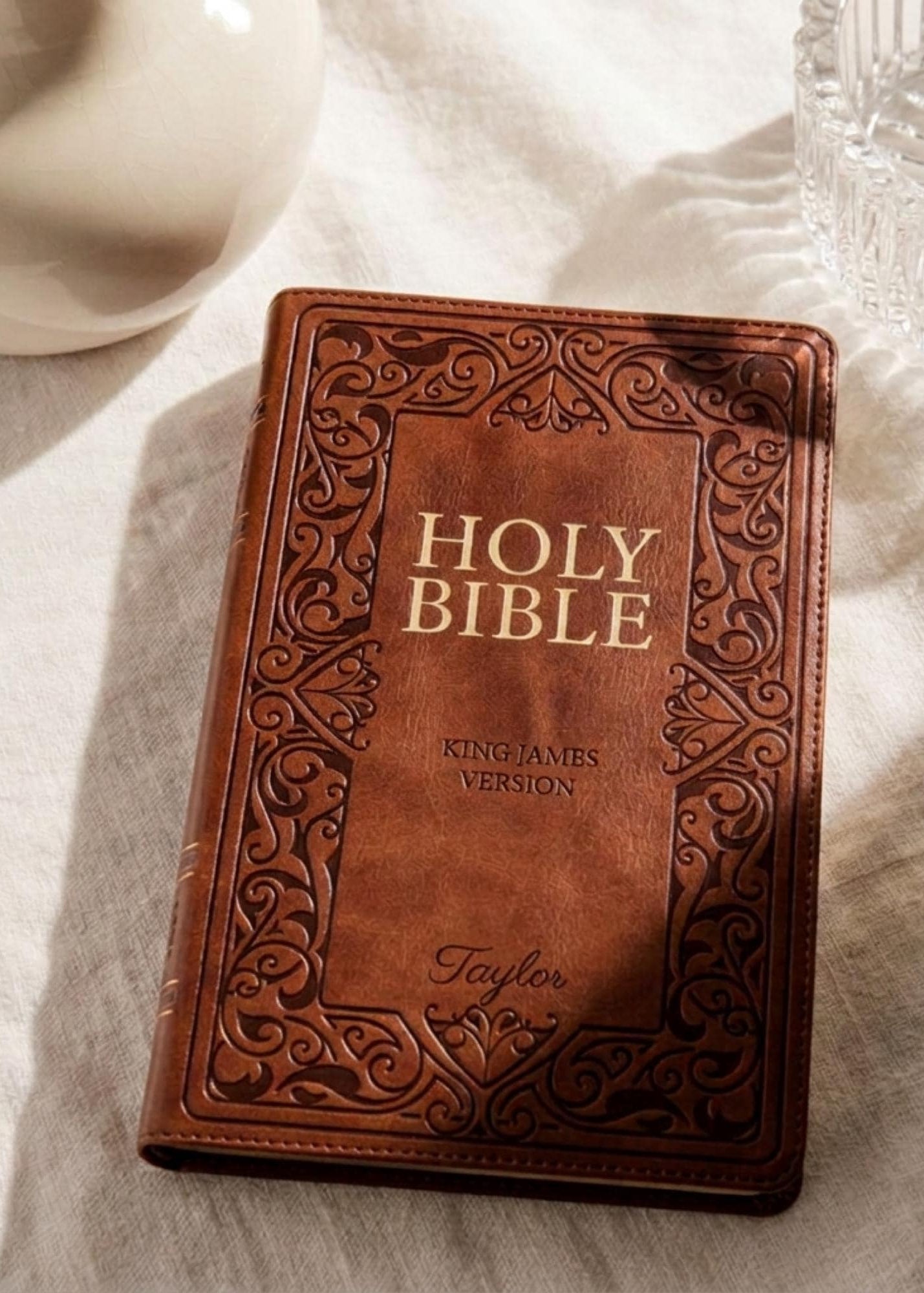 Custom KJV Bible Engraved Holy Bible Gift for Him Bible Study Gift for Christian Son Baptism Car Bible College Graduation Gift for Pastor