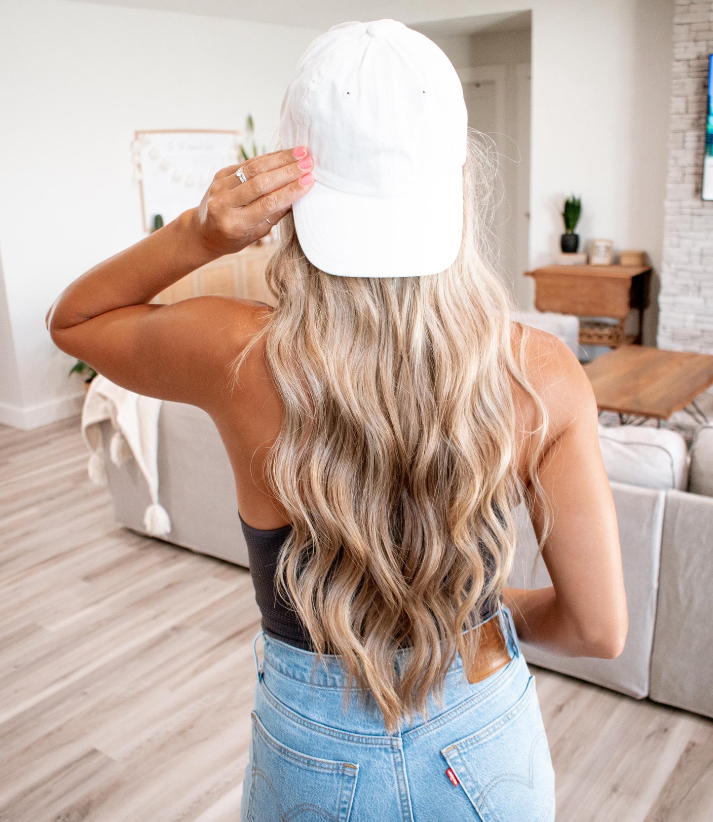 Embroidered Baseball Cap Lake Cottage Cabin Gift Weekend Vacation Home Waterfront Dock Homeowner Premium Boutique Luxury Hat Quiet
