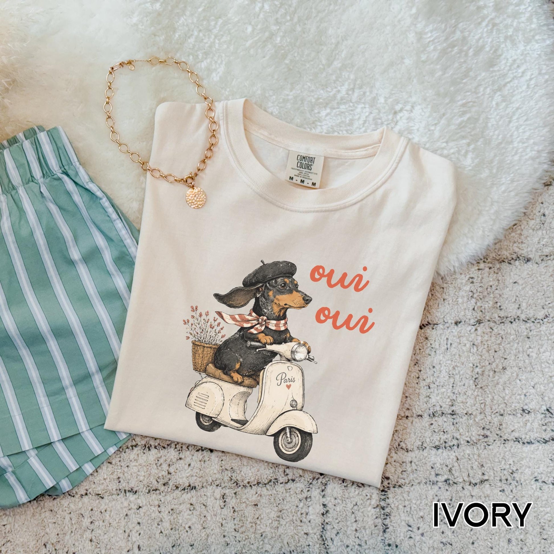 French Dachshund Wiener Dog Mom T-shirt Comfort Color 1717 Pet Parent Wiener Gift idea for Animal Lover Dachshund Breed Graphic Tee
