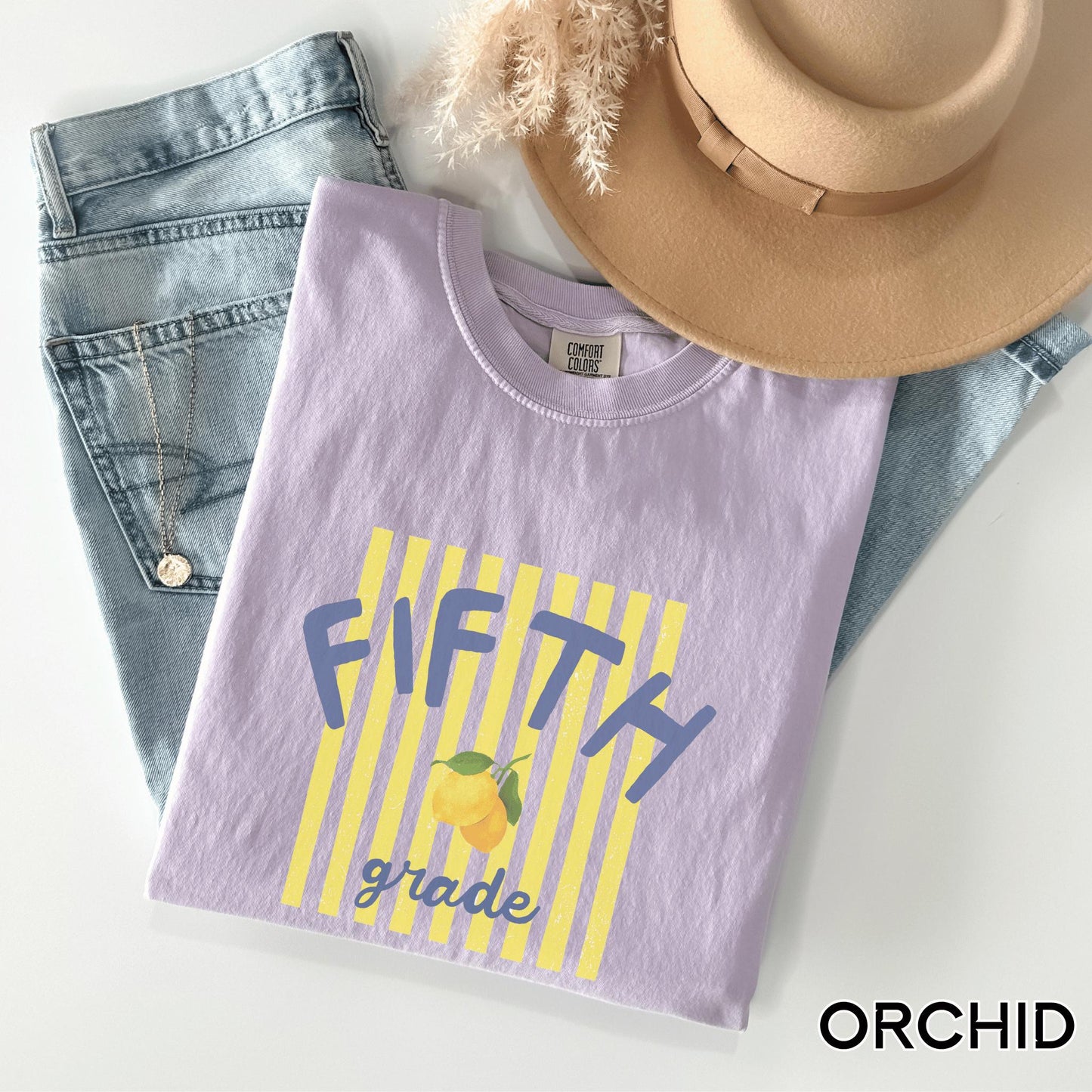 Fifth Grade Teacher Group Custom Shirt Elementary Teacher Group Matching Apparel Back School Year Outfit Grade Level Team Tee Student Gift