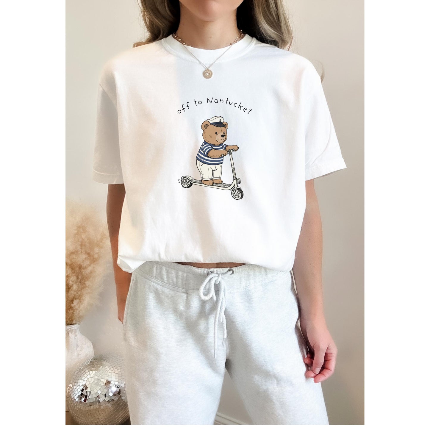 Oversized Tshirt Dress Cape Cod Beach Shirt Nantucket Vacation Destination Travel Retro Massachusetts East Coast Casual Summer Nautical