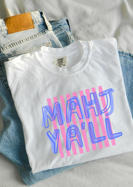 Mahjong Lover Gift Ideas Mahjong T-shirt for Ladies Game Night Mahjong Friend Group Graphic Tee Shirt