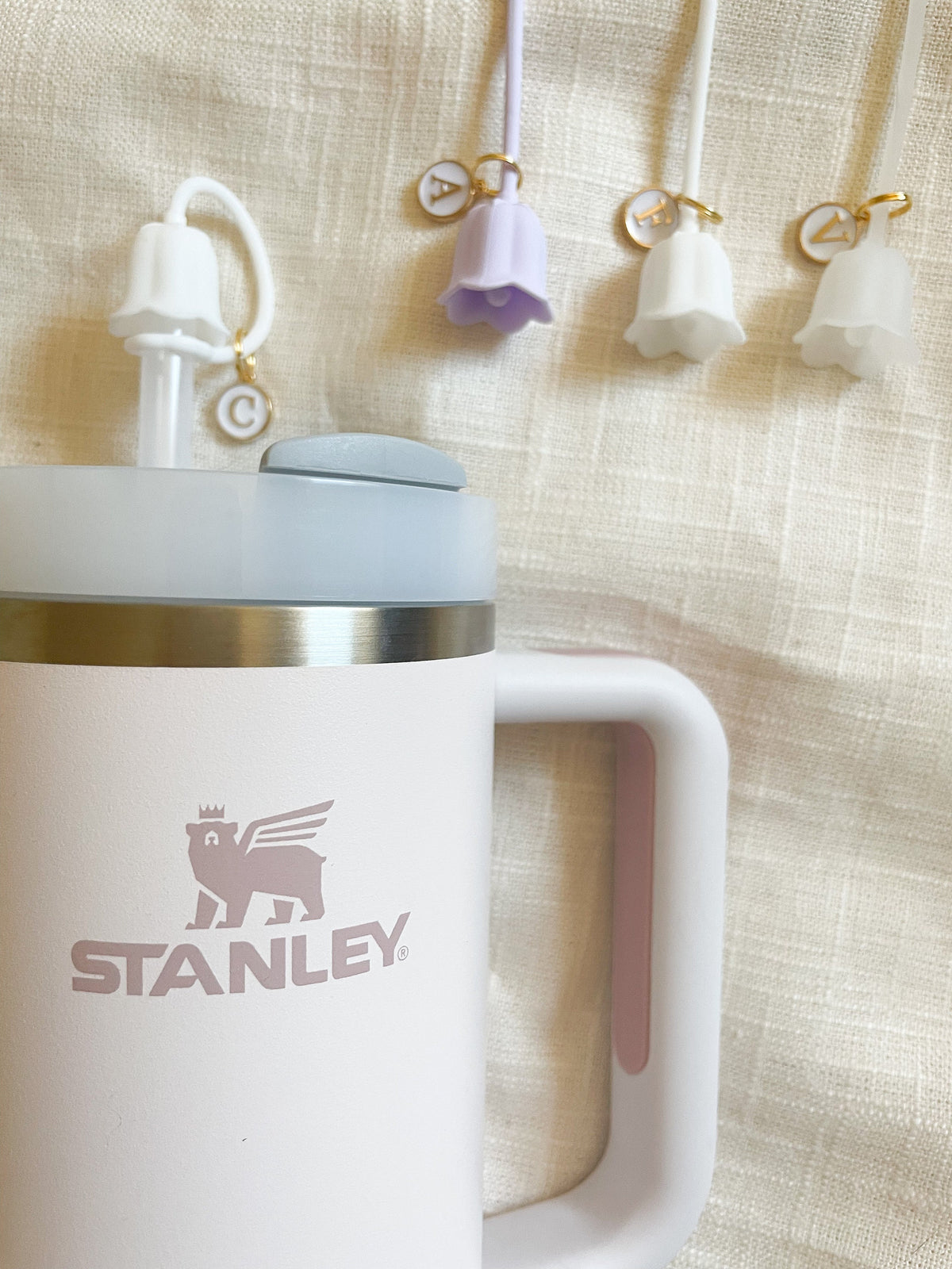 Stanley Tumbler Cup Charm Accessories for Water Bottle Stanley Cup Tumbler  Handle Charm Stanley Accessories Water Bottle Daisy Charm 